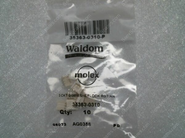35363-0310-P | CONN HEADER 3POS 2MM R/A TIN (lot of 210)