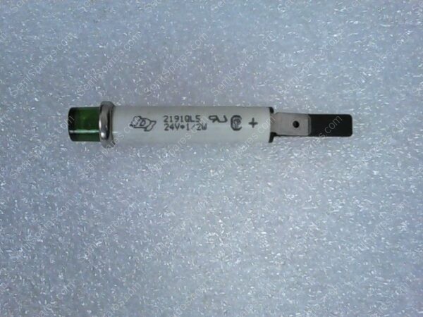 2191QL5 | LED PANEL MOUNT INDICATORS GREEN DIFFUSED MOUNTING HOLE - Image 2