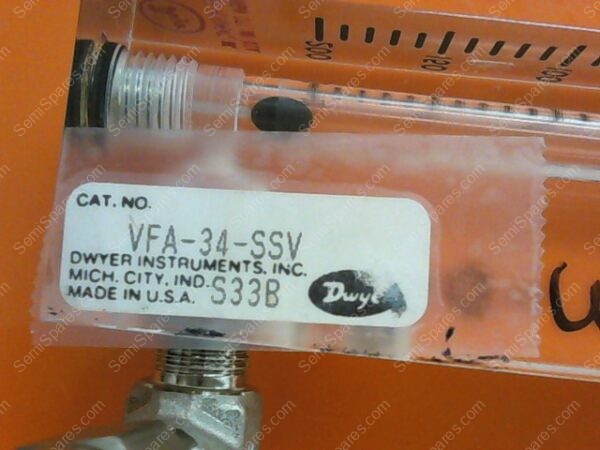 FW-0020-00 | FLOWMETER,VFA-34-SSV,FAB3 MONITOR - Image 2