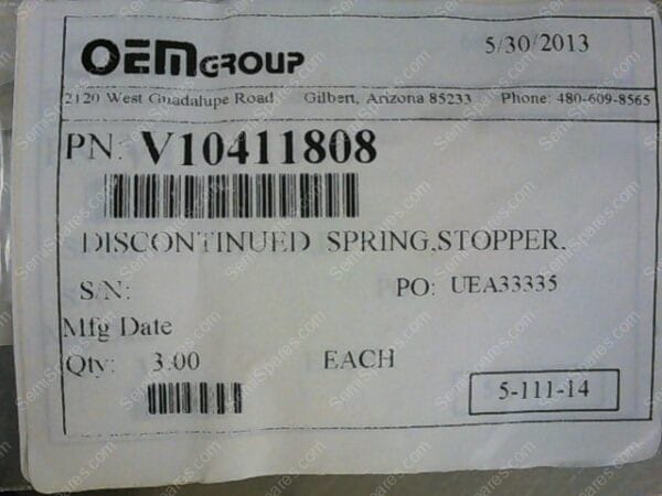 SW-1975-00 | SPRING STOPPER,FLOOD,GUN,PNV10411805 - Image 3