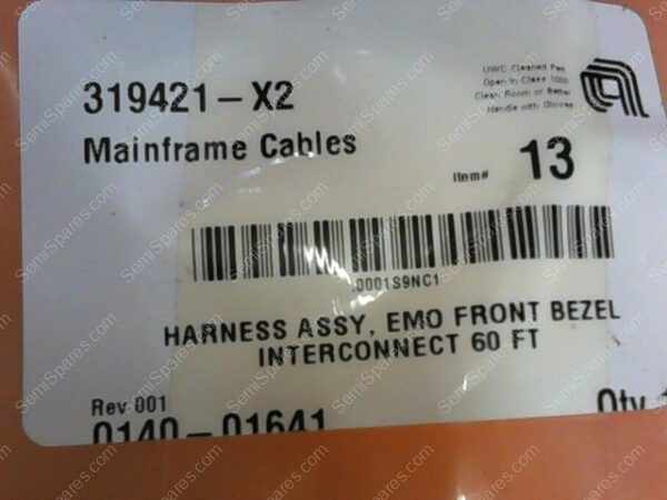 CA-1830-00 | CABLE,HARNESS,ASSY,EMO BEZEL,0140-01641 - Image 3