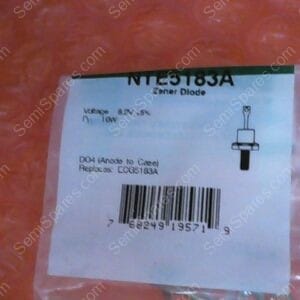 DI-1360-00 | DIODE 8.2V ZENEER POW SUPPLY NTE,P/N NTE5183A