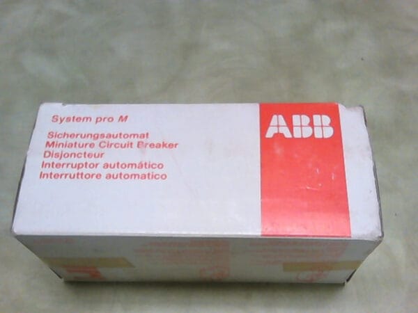 S272 K20A | ABB S272-K20A CIRCUIT BREAKER 20AMP 2POLE 277/480VAC DIN RAIL MOUNT - Image 3