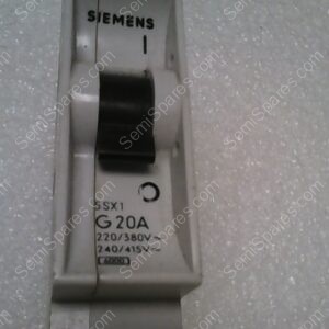 5SX1 | CIRCUIT BREAKER, 1 POLE G 20A, 220/380V~ 240/415V~
