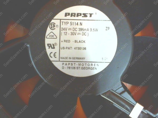 677-091873-001 | FAN, AXIAL, 24VDC, 147CFM - Image 5