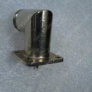 74868 UG-997A/U | AMPHENOL RF 000-8975 UG-997A/U, N-TYPE, PANEL MOUNT, RIGHT ANGLE, JACK, 4-HOLE FLANGE, SOLDER CUP, 50