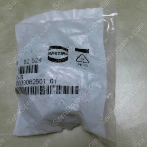 09330062601 | HAR 09330062601 HAN E, 6 POS MALE INSERT, SCREW TERMINAL