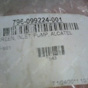 796-099224-001 | SCREEN, INLET, PUMP, ALCATEL