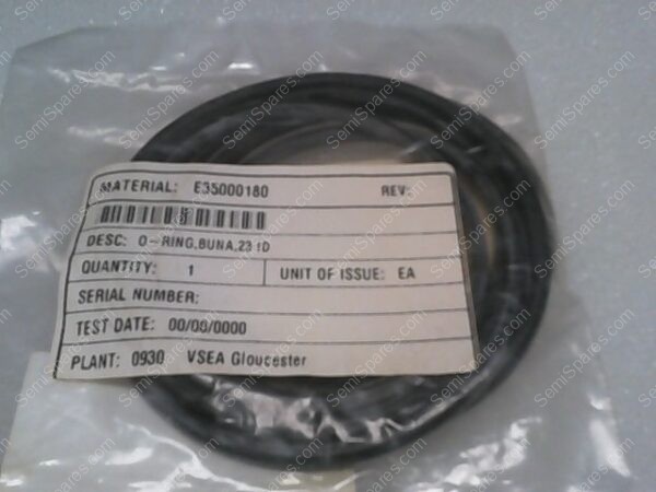OR-8265-00 | O RING TARGER CHAMBER PN E35000180 - Image 2
