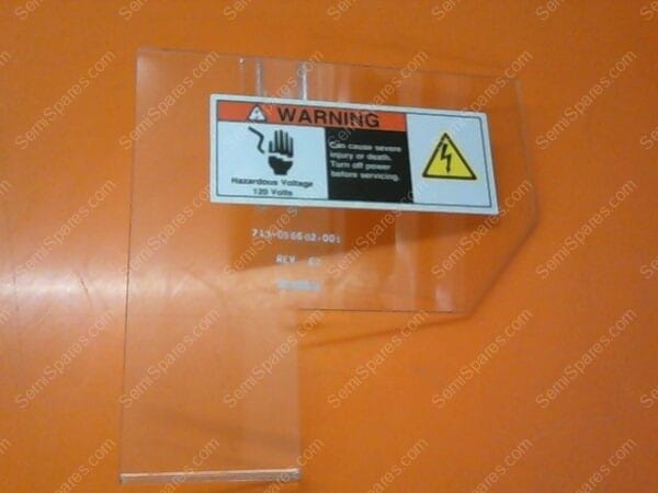 713-056602-001 | COV,LEXAN,BUSBAR,FDTHR,INNER - Image 3