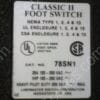 MS-7110-00 | SWITCH,632-S, LINE MASTER, FOOT OPERATED