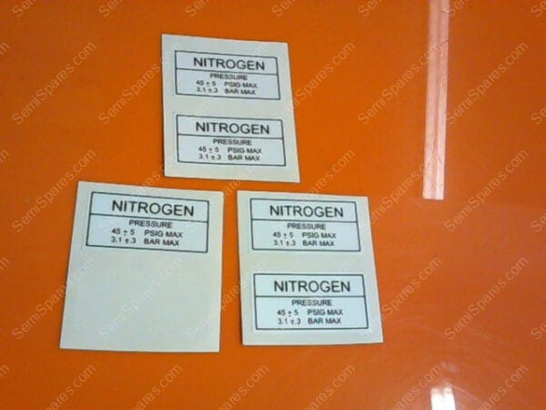 786-704660-103 | LBL,N2,45 PSI MAX - Image 2
