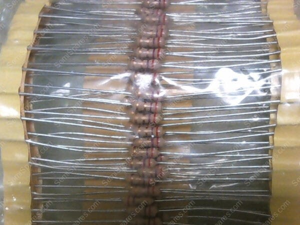 2.7 OHM | 2.7 OHM CARBON FILM RESISTORS, 1/4 WATT, 5% - Image 3