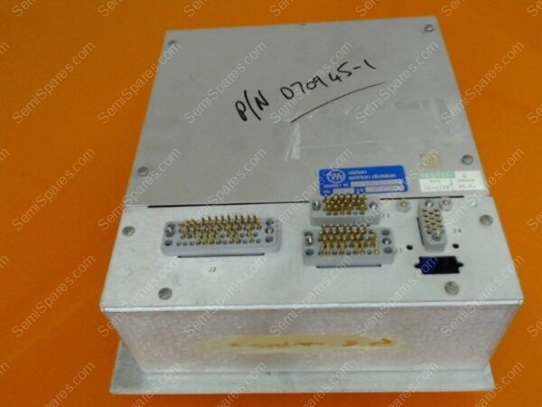 D70945-1 | IMPLANTER SET UP REV A VARIAN EXTRION DIVISION - Image 3