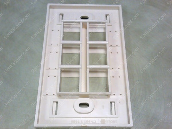 6644 1 156-XX | KRONE 6644 1 156-XX WORK AREA OUTLETS; FACEPLATE TRUENET SERIES 6 PORTS UNLOADED CONFIGURATION ACCEPTS - Image 4