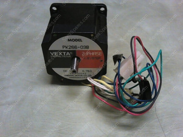 PK266-03B | VEXTA PK266-03B STEPPER MOTOR DOUBLE SHAFT ROUND PASE II DC 3 AMP - Image 2