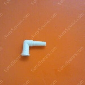 BF-0155-00 | BARB,LE32-1,ELBOW,WHITE NYLON