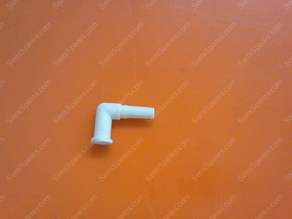 BF-0155-00 | BARB,LE32-1,ELBOW,WHITE NYLON