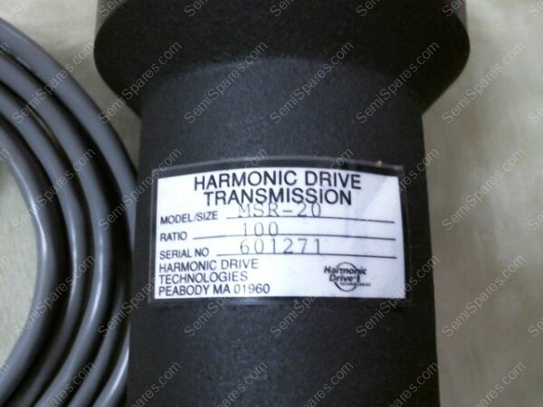 MSR-20 | HARMONIC DRIVE TRANSMISSION MSR-20 RATIO 100 SN/601271 MOTOR MODEL/VSM090H100SP SN/1052 - Image 3