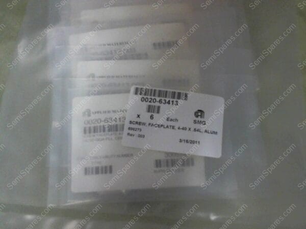 0020-63413 | SCREW,FACEPLATE,4-40 X 054L,ALUM - Image 3