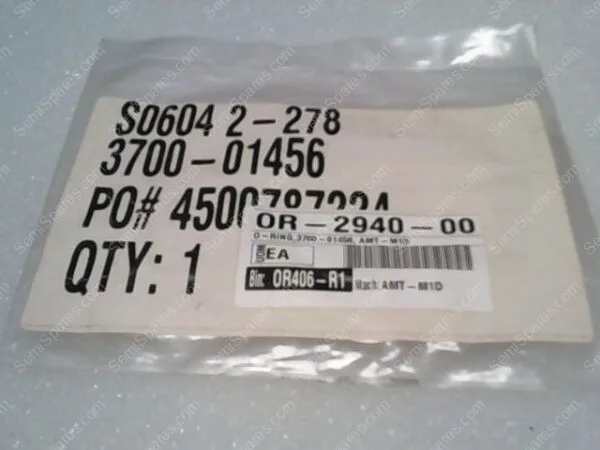 OR-2940-00 | O-RING,3700-01456,AMT-M1D