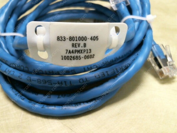 833-801000-405 | 833-801000-405,REV B,7A4PMXP13,4B11P2,1002685-0602,AIM/568A CAT-5 PATCH CABLE CM 24AWG 75C - Image 5