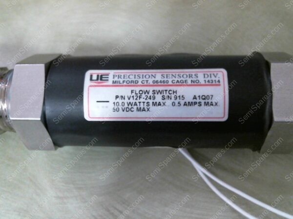 V12F-249 | UE PRECISION SENSORS DIV. PN V12F-249 SN/915 A1Q07 10.0 WATTS MAX 0.5 AMPS MAX 50VDC MAX - Image 4