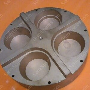 SP-0395-00 | CRUCIBLE,4-POCKET,25CC,CUSTOM AG, MARK 50