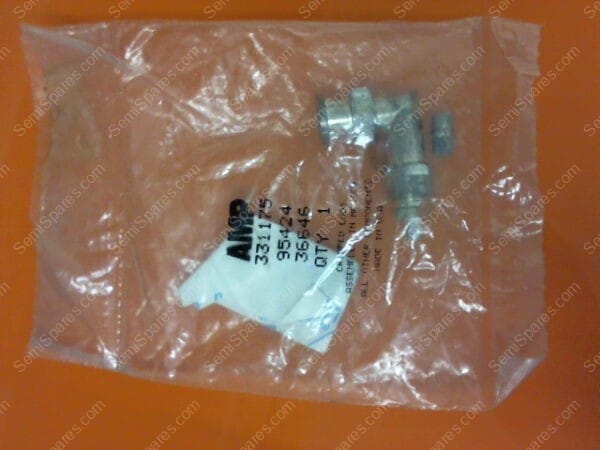 331175 | BNC CONNECTOR PLUG, MALE PIN 50 OHM FREE HANGING (IN-LINE) RIGHT ANGLE PUSH ON - Image 4