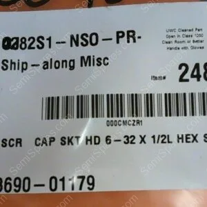 3690-01179 | SCR CAP HD 6-32/1/2 L HEX SKT SST