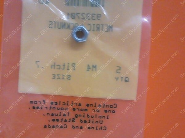 9332701 | METRIC LOCK NUTS,P/N 9332701 - Image 2