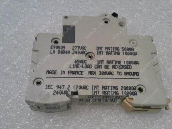 C60N 1A | MULTI 9 SINGLE POLE CIRCUIT BREAKER, 1A, 277 VAC, TYPE C - Image 4