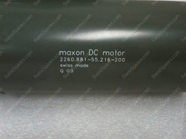2260.881-55.216-200 | MAXON DC MOTOR SWISS MADE Q 03 - Image 3