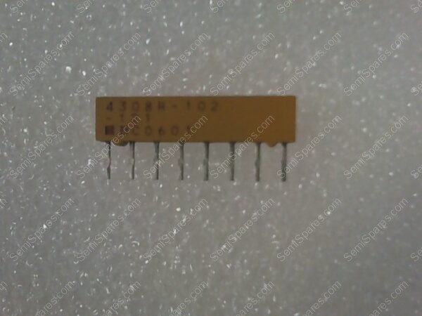 4308R-102-121 | RES NET ISOLATED 120 OHM 8-SIP - Image 2