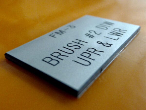 138-885338-071 | LABEL, FM-3 BR#2 DIW UPR & LWR - Image 3