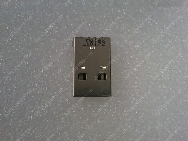 0480370001 | USB-A (USB TYPE-A) USB 2.0 PLUG CONNECTOR 4 POSITION THROUGH HOLE, RIGHT ANGLE - Image 4