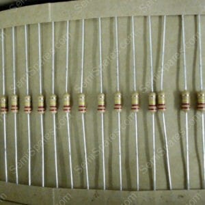 220KQTR-ND | CARBON FILM RESISTOR, CFR-25, 1/4W, 52.4MM 220K 5% (5000 PCS)