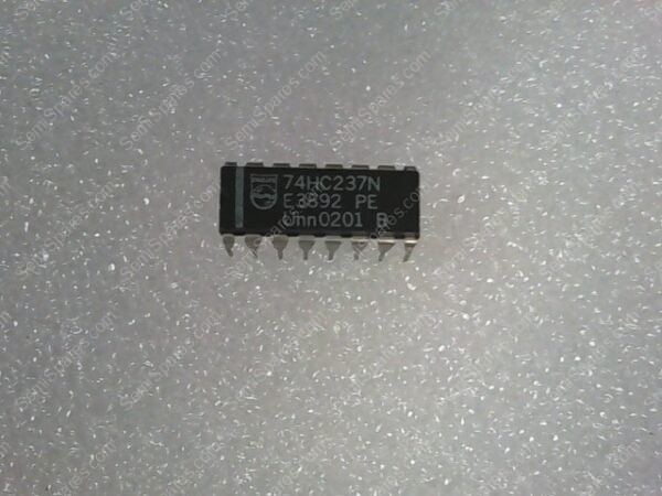 74HC237N | IC DECODER/DEMUX 1 X 3:8 16-DIP