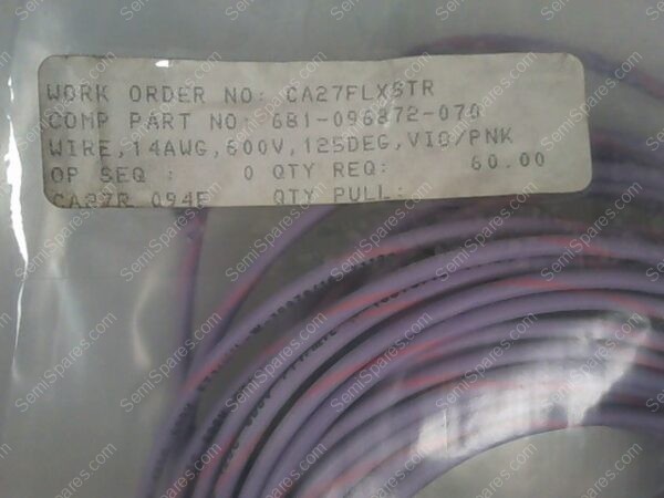 681-096872-070 | WIRE, 14AWG, 600V, 125DEG, VIO/PNK - Image 3