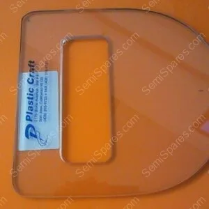 GU-0025-00 | CLEAR STATIC DISSIPATIVE SNEEZE GUARDS, 7.25" X7.88" X.125"