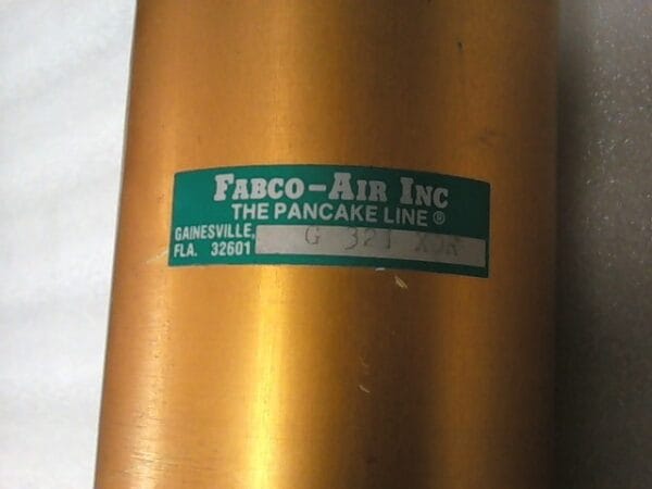 G 321 XDR | FABCO-AIR PANCAKE LINE, DBL ACTING, DBL ROD CYLINDER 2'' BORE - Image 3