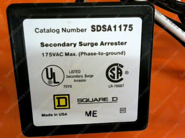 SDSA1175 | SQUARE D LOAD CENTER SURGE PROTECTION DEVICE SDSA1175 - Image 3