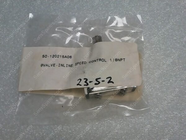50-120215A06 | VALVE-INLINE SPEED CONTROL 1/8NPT, PARENT PART NUMBER: WA-091386D62 - Image 2