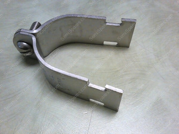 P2038 2 O.D INISTRUT | GRAINGER STEEL CHANNEL UNIVERSAL PIPE STRAP, ELECTRO GALVANIZED FINISHED - Image 3