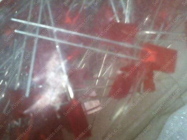 MV57123 | LED RED DIFF RECT 2MMX5MM T/H - Image 2