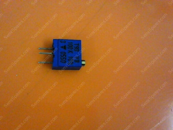 72-T93YB-100K | 3/8 SQ VADJ 100K VISHAY-SFERNICE MULTI-TURN TRIMMERS (PACKAGE OF 3) - Image 2