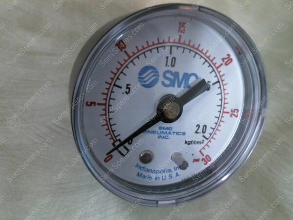 ANSI B401 | SMC ANSI B401 PRESSURE GAUGE 0-160 PSI PSI 1/4 INCH THREAD - Image 3