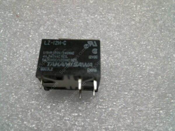 LZ-12H-C | POWER RELAY 12VDC 5A SPDT, 12.4x16.4x14.8MM THT