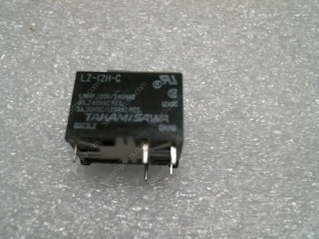 LZ-12H-C | POWER RELAY 12VDC 5A SPDT, 12.4x16.4x14.8MM THT