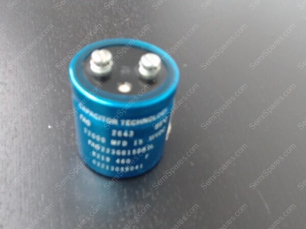 CP-0610-00 | CAPACITOR,22K uFD,15 VD,TAMTILLUM,350D - Image 2